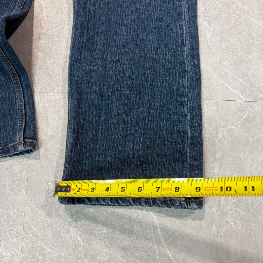 Carhartt Traditional Fit Bootcut Jeans Womens 16x30 Dark Wash Denim WB001 FIO - Picture 6 of 7